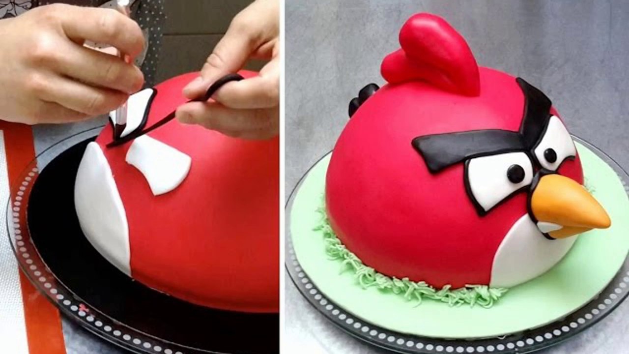 ANGRY BIRDS CAKE