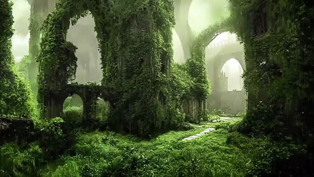 "Eden's Serenity Garden: Ethereal Ambient Music for Deep Relaxation and Peaceful Sleep