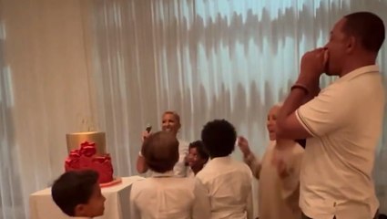 Will Smith and wife Jada dance together at family birthday party after separation announcement