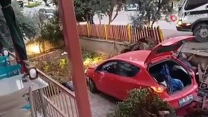 GÖĞSÜNDEN BIÇAKLANAN SÜRÜCÜNÜN SON ANLARI GÜVENLİK KAMERASINDA