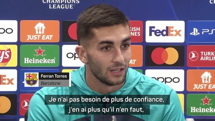 Ferran Torres : "Requin ou mégalodon ? Pourquoi pas être les deux"