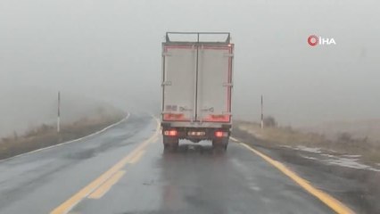 Ardahan'da yoğun sis