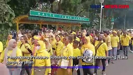Jalan Menuju Gedung KPU Ditutup, Imbas Iringan Pawai Prabowo Gibran