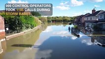South Yorkshire Fire & Rescue releases video thanking officers for work to evacuate residents during floods brought on by Storm Babet