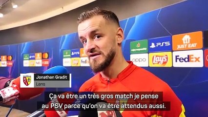 Gradit : “Quand on voit la poule, c’est flatteur de voir Lens 2ème”