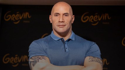 Dwayne Johnson alias "The rock", sa statue au musée Grévin fait débat