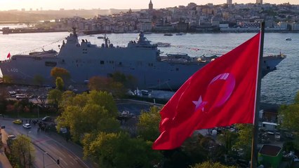 TCG Anadolu Gemisi Cumhuriyet'in 100. Yılı Etkinlikleri Kapsamında Ziyarete Açılıyor