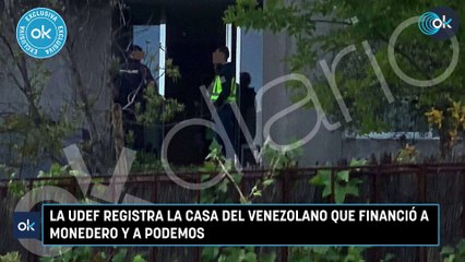 La UDEF registra la casa del venezolano que financió a Monedero y a Podemos