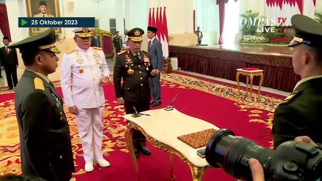 [FULL] Momen Presiden Jokowi Lantik Mentan Amran Sulaiman hingga KSAD Letjen Agus Subiyanto