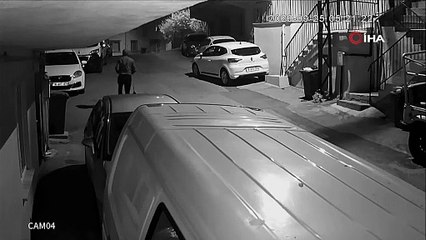 Oto faresini burnu yakalattı