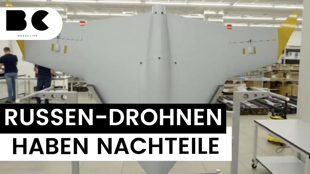 Russische Eigenbau-Drohen haben entscheidenden Nachteil!