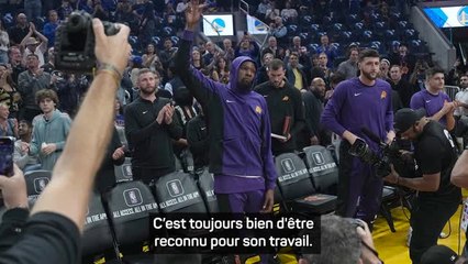 Suns - Durant : "C’est toujours bien d'être reconnu pour son travail"