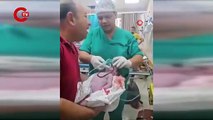 İsrail saldırısında hayatını kaybeden Filistinli hamile annenin bebeği kurtarıldı