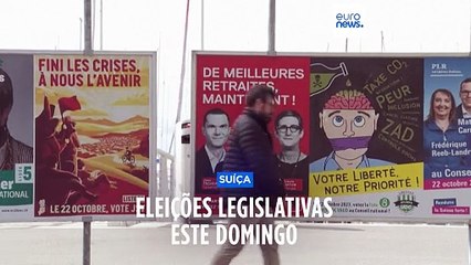 Direita populista reforça o domínio no Parlamento da Suíça