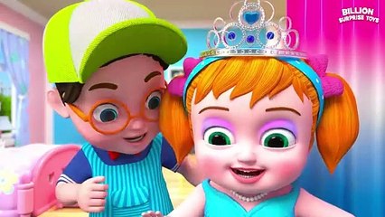 Let's help Chiya fix Dolly's hair like a beautiful princess.