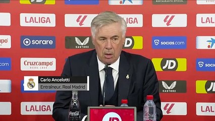 Pour Ancelotti, le nul est logique au vu du match