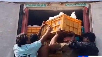ఏలూరు జిల్లా: 18 టన్నుల గో మాంసం పట్టివేత