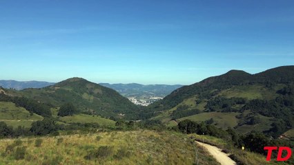 Estrada do Pinheirinho rota do Caminho da Fé em Andradas MG