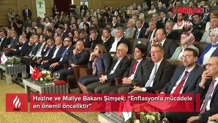 Bakan Şimşek “Enflasyonla mücadele en önemli önceliktir”
