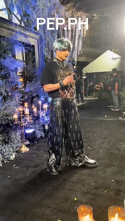 Paul Salas as an emo punk rocker at the #SparkleSpell2023 #shorts #PEP