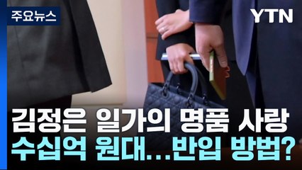 "연간 최대 수십억 원대" 김정은 일가의 명품 사랑, 어떻게 北에 들여오나? / YTN