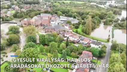 Halálos áldozatokat is követelt a Babet vihar az Egyesült Királyságban