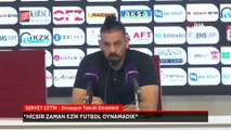 Sivasspor Teknik Direktörü Servet Çetin'den istifa çağrılarına yanıt!
