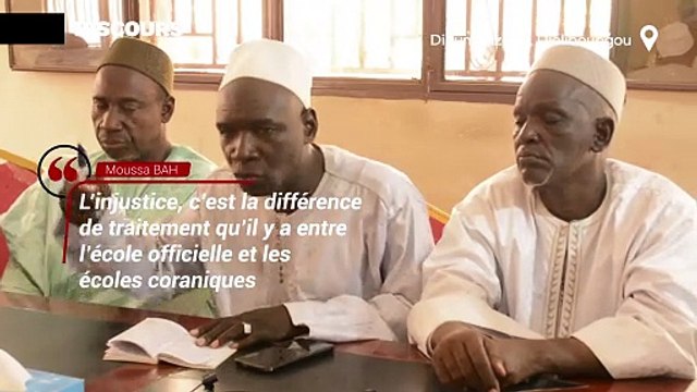 L'injustice, c'est la différence de traitement qu'il y a entre l'école officielle et les écoles coraniques, selon Moussa BAH, le secrétaire général de la FENAMEC de Kayes