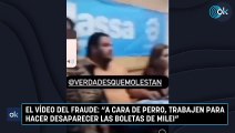 El vídeo del fraude: 