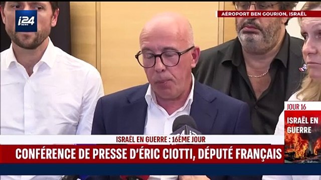 Eric Ciotti en Israël : “Ce déplacement restera pour moi l’un des moments les plus forts de ma vie. L’indicible horreur appelle à une solidarité de tous les instants