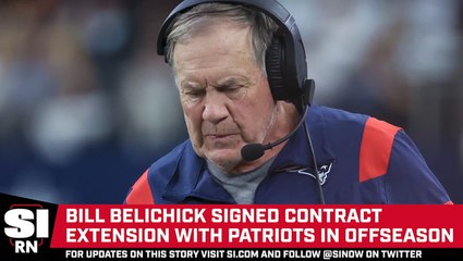 Descargar video: Bill Belichick Signed Lucrative Extension With Patriots During Offseason