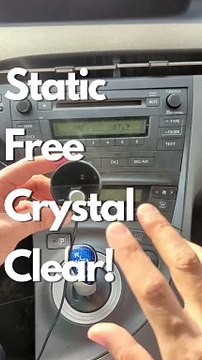 prius 3 bluetooth audio #prius #bluetoothadapter #fmtransmitter