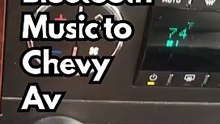 adding Bluetooth Music to Chevy Avalanche #BluetoothAdapter #fmtransmitter