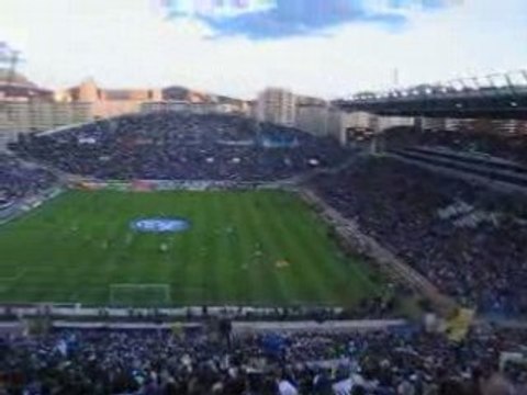 Qui ne saute pas n'est pas marseillais lors d'OM-Newcastle