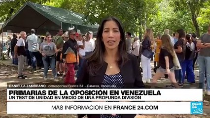 Informe desde Caracas: venezolanos eligen al candidato opositor para las presidenciales