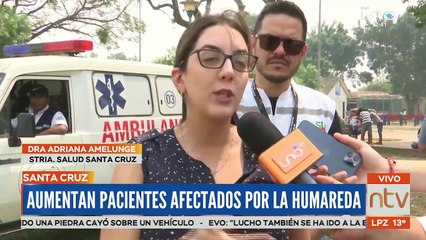 Aumentan pacientes afectados por la humareda