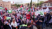 فيديو: آلاف البوسنيين يتظاهرون تضامنا مع الفلسطينيين في قطاع غزة