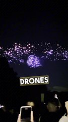 1000 drones au dessus de Central Park