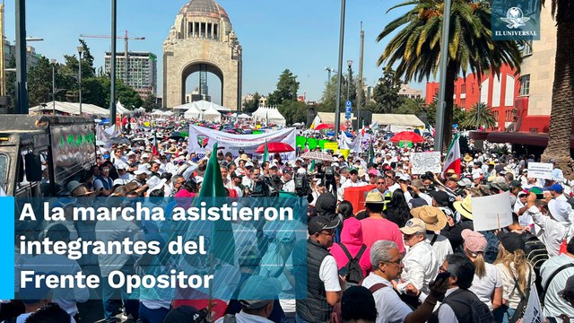 Trabajadores del Poder Judicial marchan en contra de la desaparición de fideicomisos