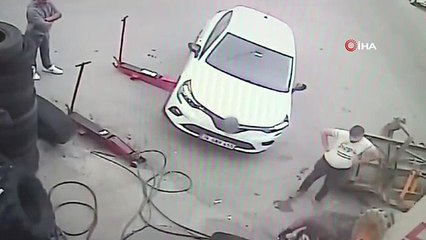 Sancaktepe'de 16 aracın jant ve lastikleri çalındı, 2 kişi tutuklandı