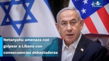 Advierte Netanyahu que si Hezbolá entra en guerra, “cometerá el peor error de su vida”