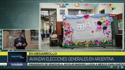 Argentina: Continúa jornada de elecciones generales