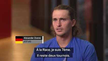 Vienne - Zverev : "Je suis dans une situation idéale pour le Masters"