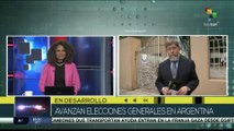 teleSUR Noticias 15:30 22-10: Avanzan las elecciones presidenciales en Argentina