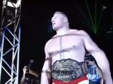 Brock Lesnar vs. Kurt Angle IWGP Third Belt Title Match IGF Toukon Bom-Ba-Ye