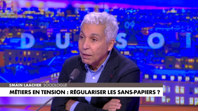 Smaïn Laacher : «En réalité, on n'arrête pas de régulariser»