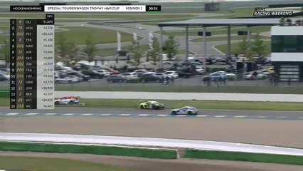 Spezial Tourenwagen Trophy 2023 Hockenheim Race 1 Hemker Muller Big Crash