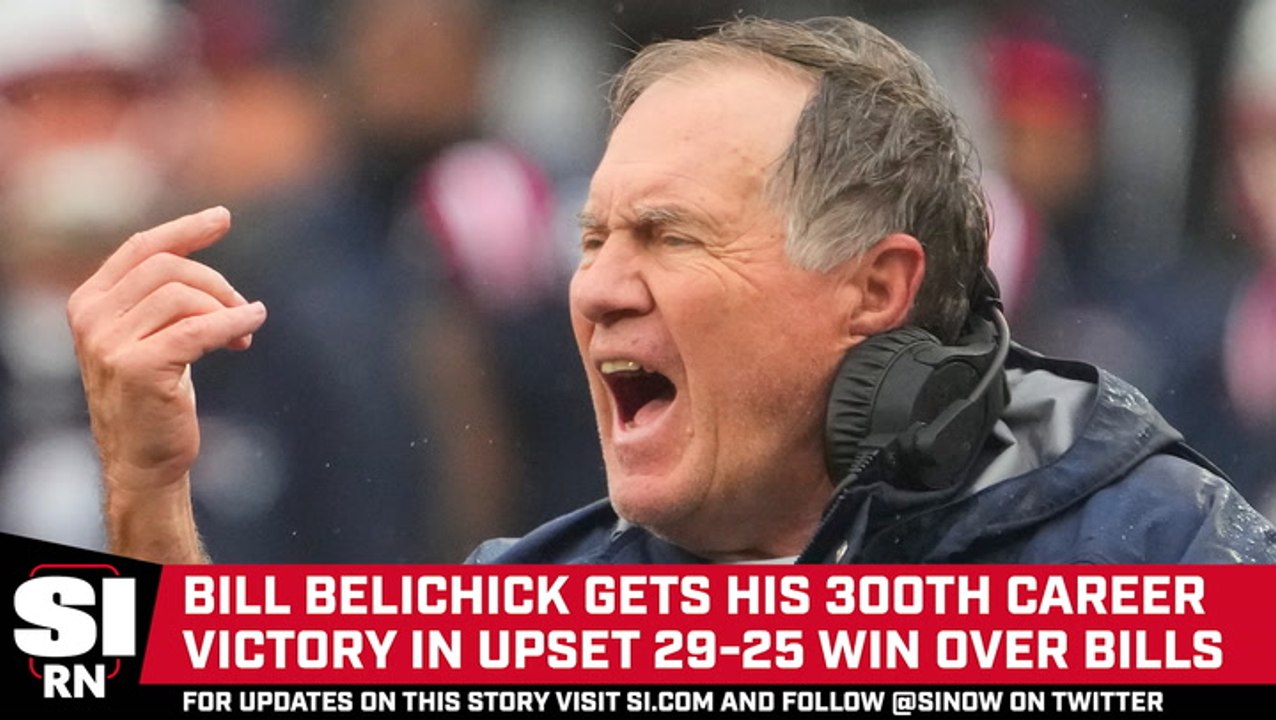 Bill Belichick Gets His 300th Victory in Upset...
