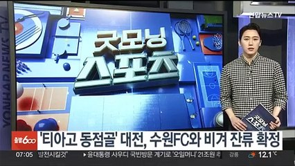 '티아고 동점골' 대전, 수원FC와 비겨 잔류 확정