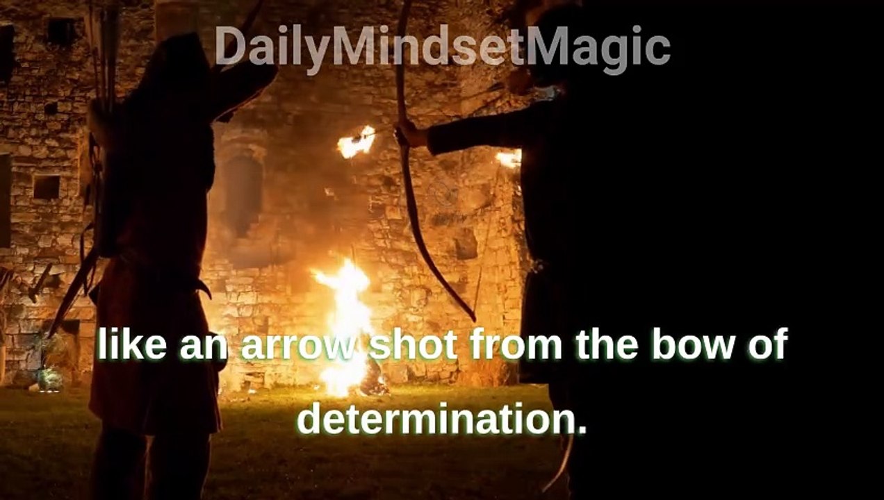 Arrow of Determination | Motivational Quote | #DailyMindsetMagic | #Motivation #Mindset #Lifestyle #Mentality #Inspiration #Quotes #Positive #Deep #Dream #Shorts #Reels #TikTok